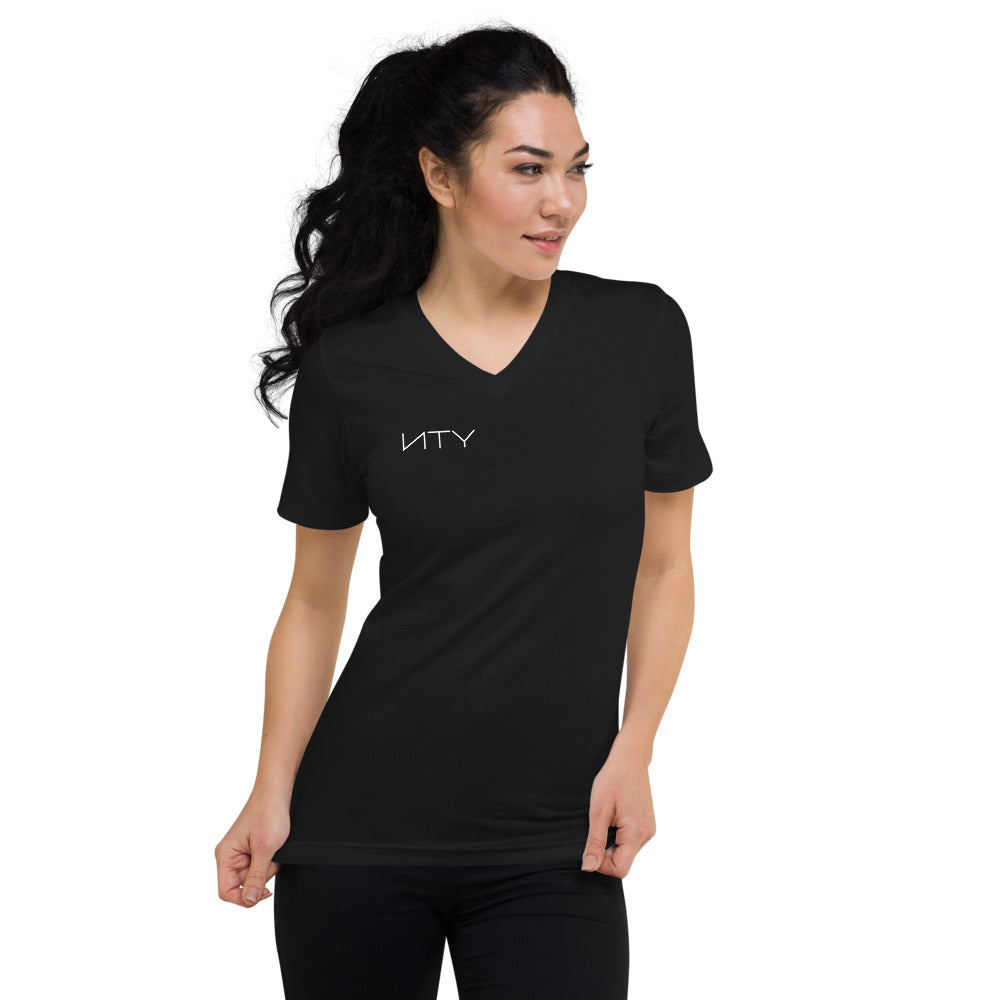NTY Unisex Short Sleeve V-Neck T-Shirt