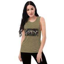 Load image into Gallery viewer, Camo NTY Ladies’ Muscle Tank
